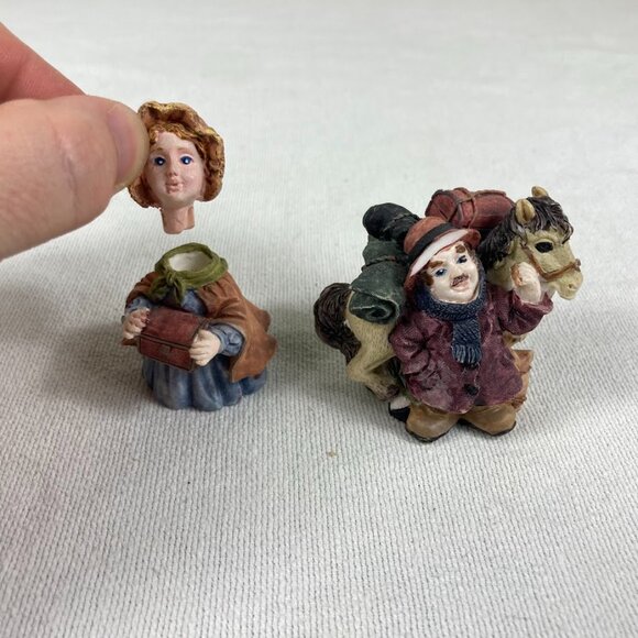 1996 Pioneer Wagon Trail Resin Tea Set Westward Expansion Map Popular Imports - Picture 5 of 10